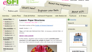 Review Of EGFI Engineering Lessons & Activities | Lesson Plans ...