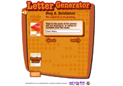 cover letter generator readwritethink